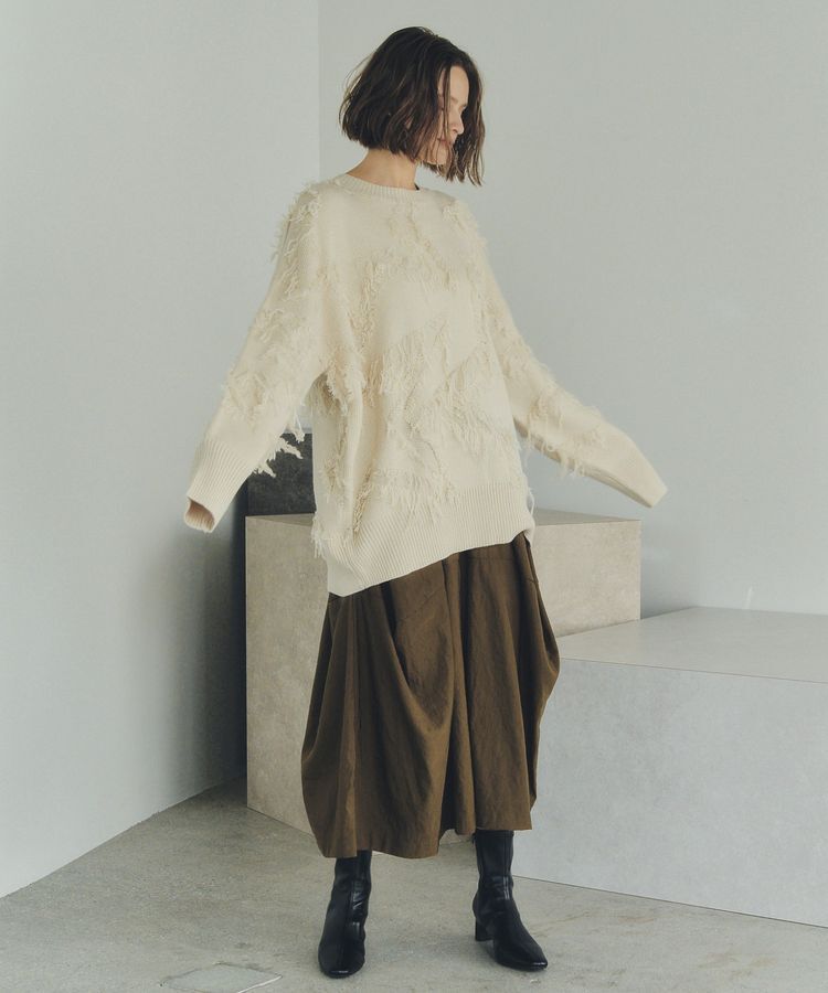 Editt by YECCA VECCA「コクーンデザインワイドパンツ」|その他|