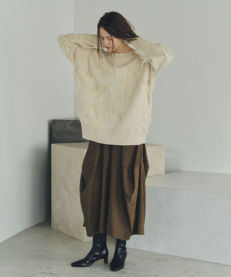 Editt by YECCA VECCA「コクーンデザインワイドパンツ」|その他|