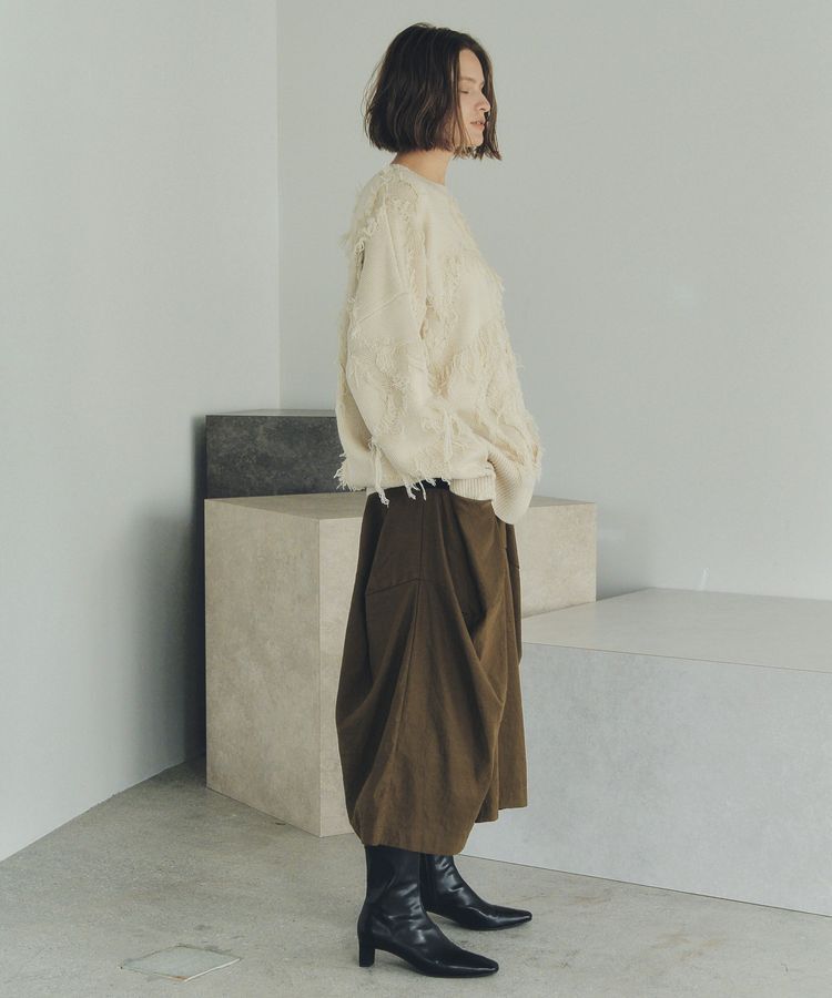 Editt by YECCA VECCA「コクーンデザインワイドパンツ」|その他|