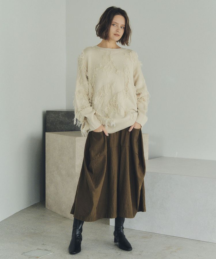 Editt by YECCA VECCA「コクーンデザインワイドパンツ」|その他|