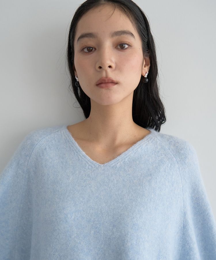 YECCA VECCA「Vネックルーズニット」|ニット・セーター|