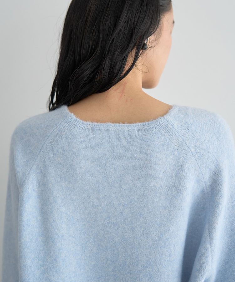 YECCA VECCA「Vネックルーズニット」|ニット・セーター|