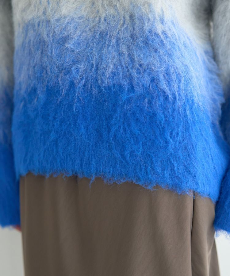 YECCA VECCA「グラデーションシャギーニット」|ニット・セーター|