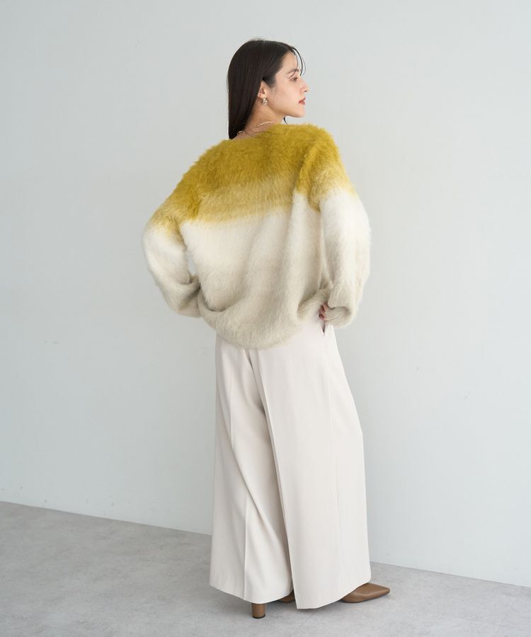 YECCA VECCA「グラデーションシャギーニット」|ニット・セーター|