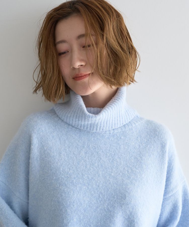 YECCA VECCA「スリットタートルネックニット」|ニット・セーター|