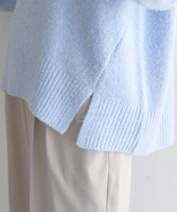 YECCA VECCA「スリットタートルネックニット」|ニット・セーター|