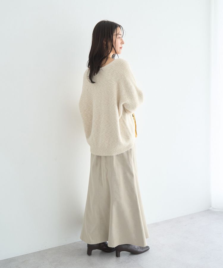 YECCA VECCA「ラメシャギードルマンニット」|ニット・セーター|