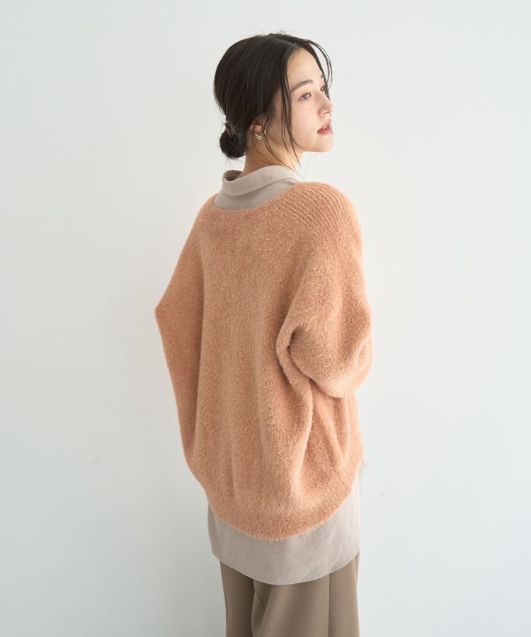 YECCA VECCA「ラメシャギードルマンニット」|ニット・セーター|