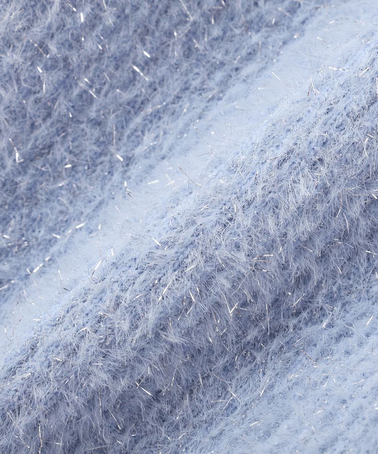 YECCA VECCA「ラメシャギードルマンニット」|ニット・セーター|