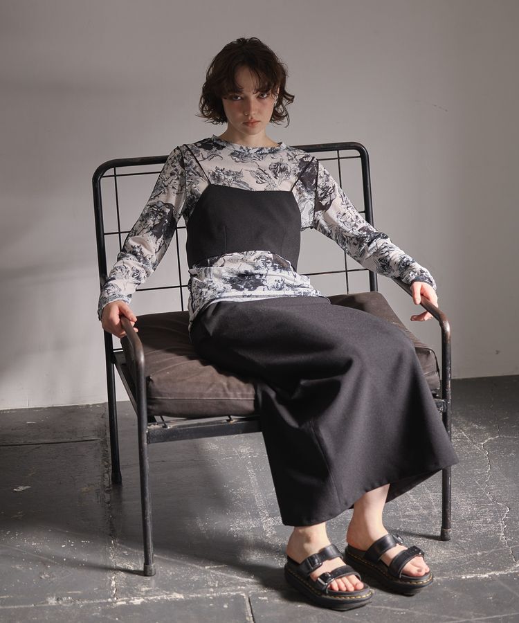 GARAGE OF GOOD CLOTHING「【日本製】ロングスカート」|タイト|