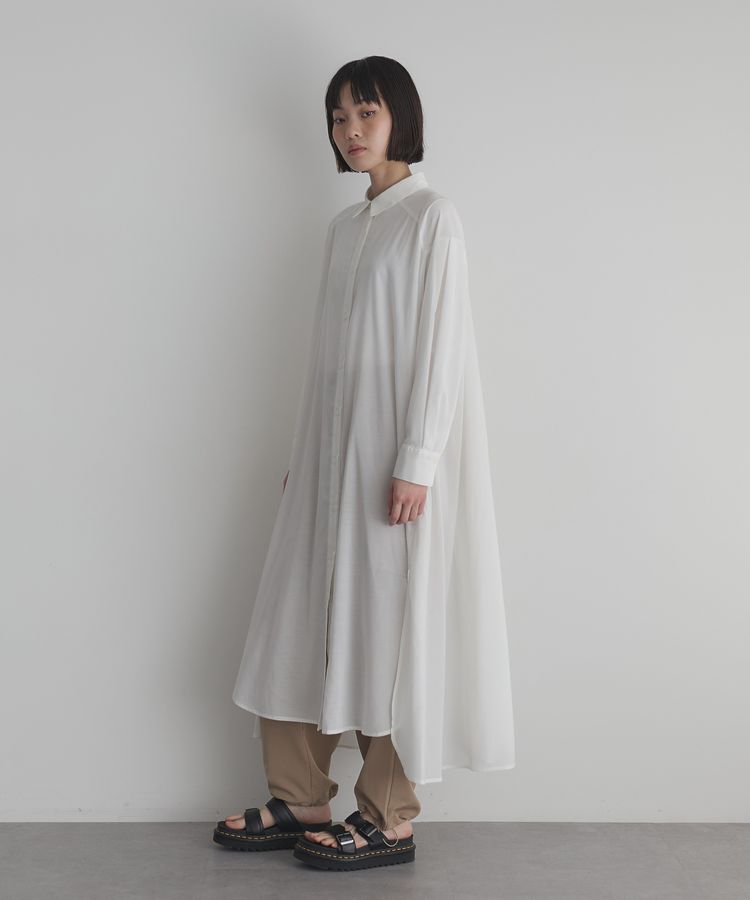 GARAGE OF GOOD CLOTHING「シアーシャツワンピース」|ワンピース|