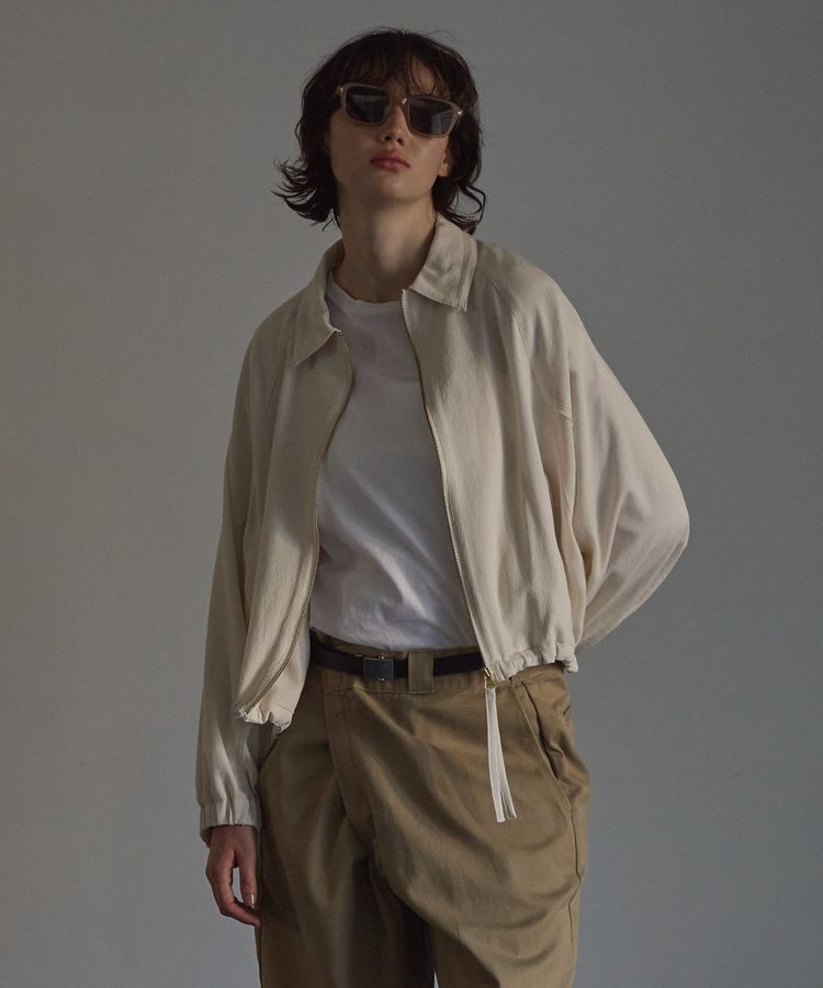 GARAGE OF GOOD CLOTHING「ドビークロスジップブルゾン」|ブルゾン・スタジャン|