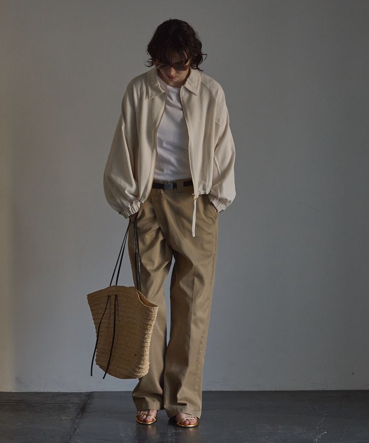 GARAGE OF GOOD CLOTHING「ドビークロスジップブルゾン」|ブルゾン・スタジャン|