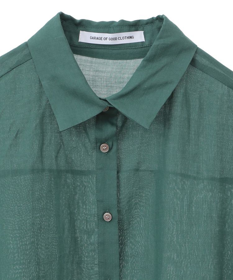 GARAGE OF GOOD CLOTHING「リネン2WAYサイド釦シャツ」|シャツ・ブラウス|