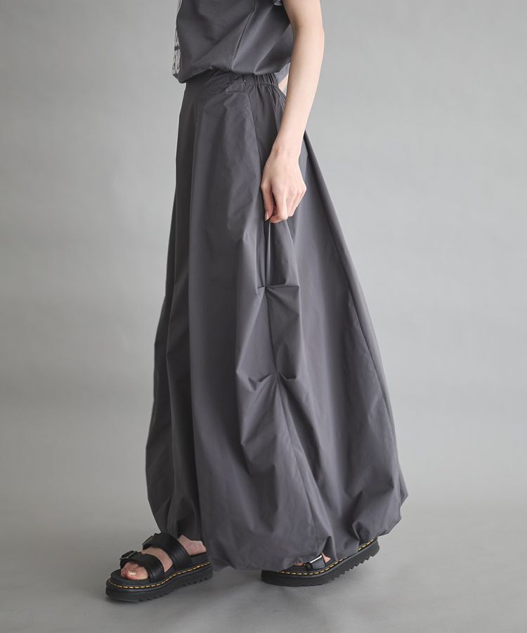 GARAGE OF GOOD CLOTHING「サイドタックタフタバルーンスカート」|スカート|