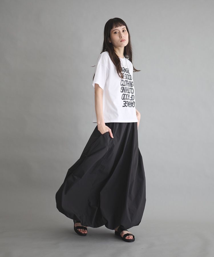 GARAGE OF GOOD CLOTHING「サイドタックタフタバルーンスカート」|スカート|