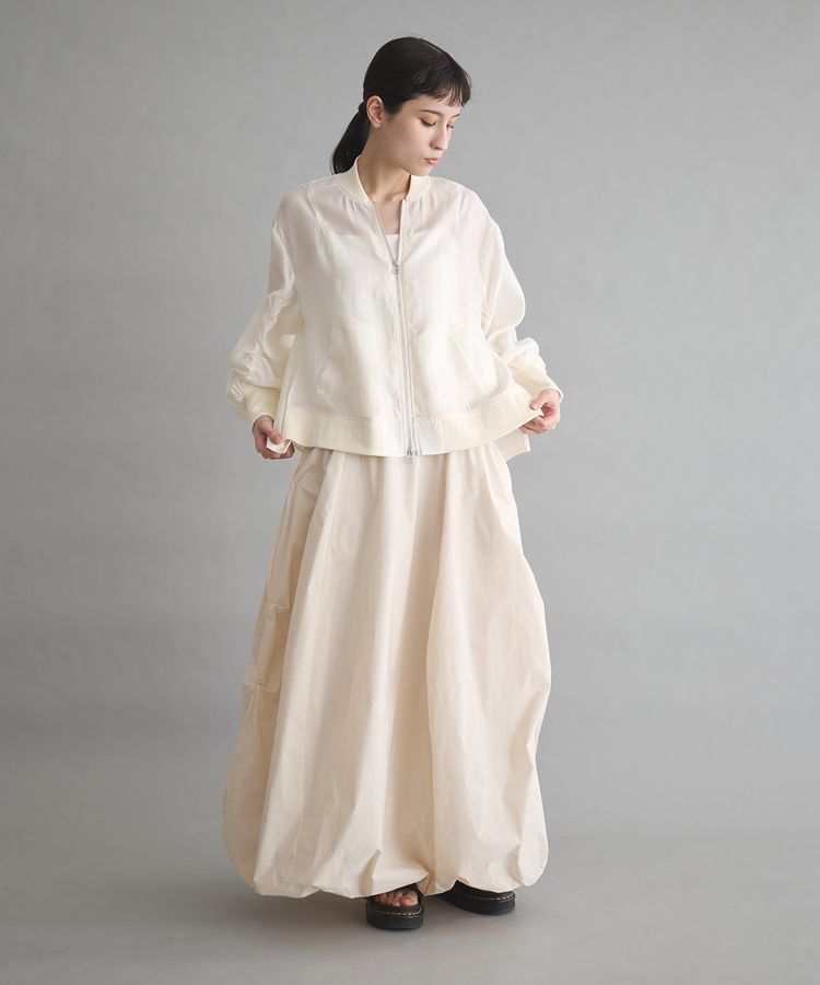 GARAGE OF GOOD CLOTHING「サイドタックタフタバルーンスカート」|スカート|