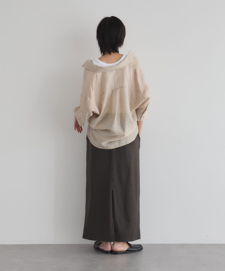 GARAGE OF GOOD CLOTHING「【日本製】クロッチデザインロングスカート」|タイト|