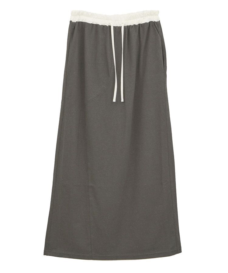 GARAGE OF GOOD CLOTHING「【日本製】クロッチデザインロングスカート」|タイト|