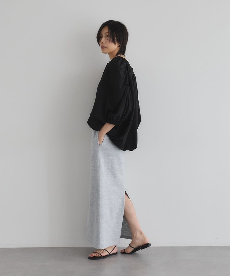 GARAGE OF GOOD CLOTHING「【日本製】クロッチデザインロングスカート」|タイト|