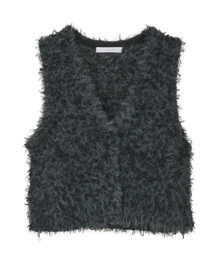 GARAGE OF GOOD CLOTHING「【TORRAZZO DONNA】Fancy yarn ニットビスチェ」|ベスト・ジレ|