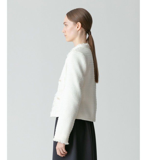 allureville「フラッグツイード4ポケットクルージャケット」|テーラードジャケット|