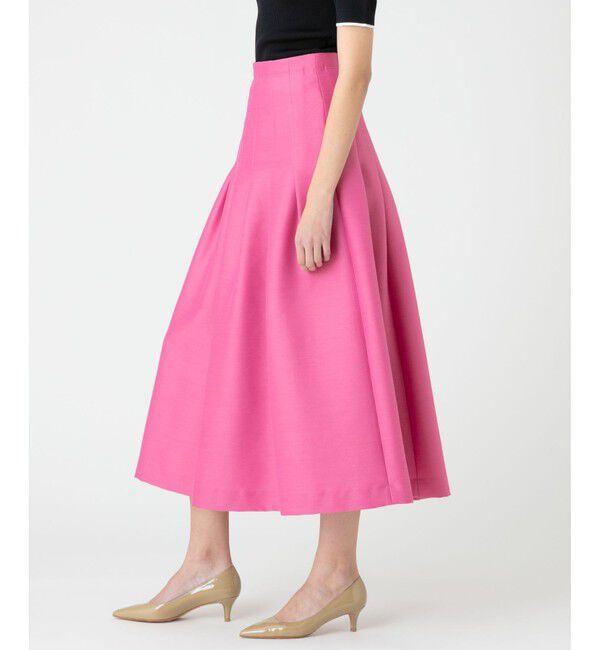 LOULOU WILLOUGHBY「【LOULOU WILLOUGHBY】ジップアップタックスカート」|スカート|