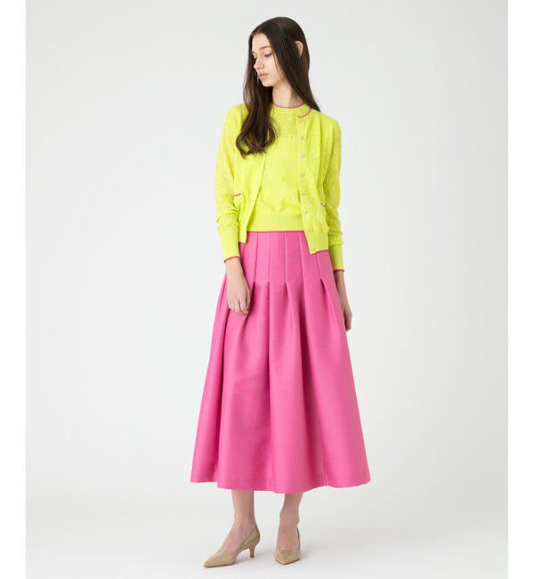 LOULOU WILLOUGHBY「【LOULOU WILLOUGHBY】ジップアップタックスカート」|スカート|