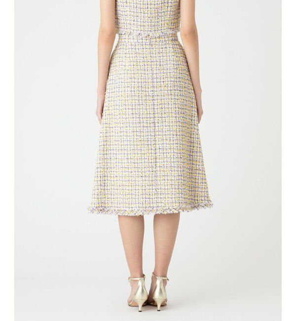 LOULOU WILLOUGHBY「【LOULOU WILLOUGHBY】ファンシーツイードスカート」|スカート|