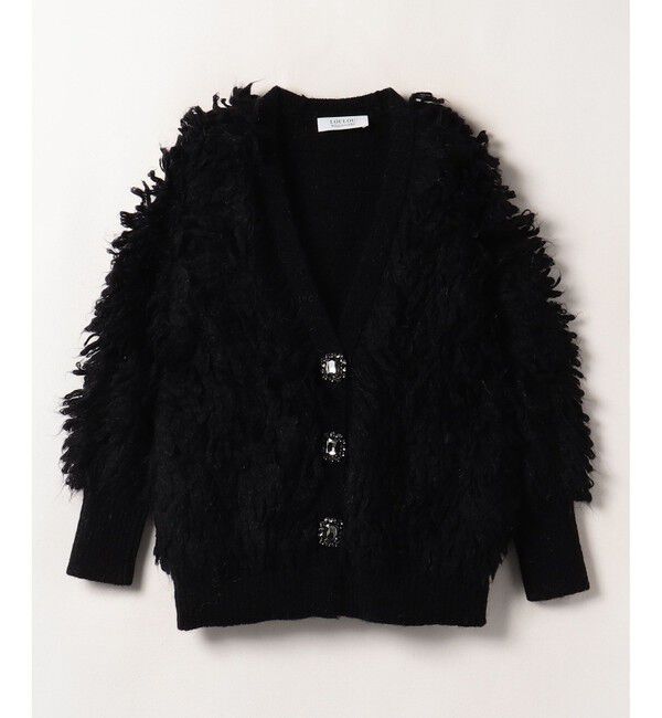 LOULOU WILLOUGHBY「【LOULOU WILLOUGHBY】トイプードルカーディガン」|カーディガン|