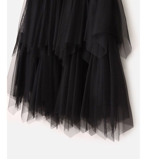 allureville「◇ソフトチュールティアードスカート」|スカート|