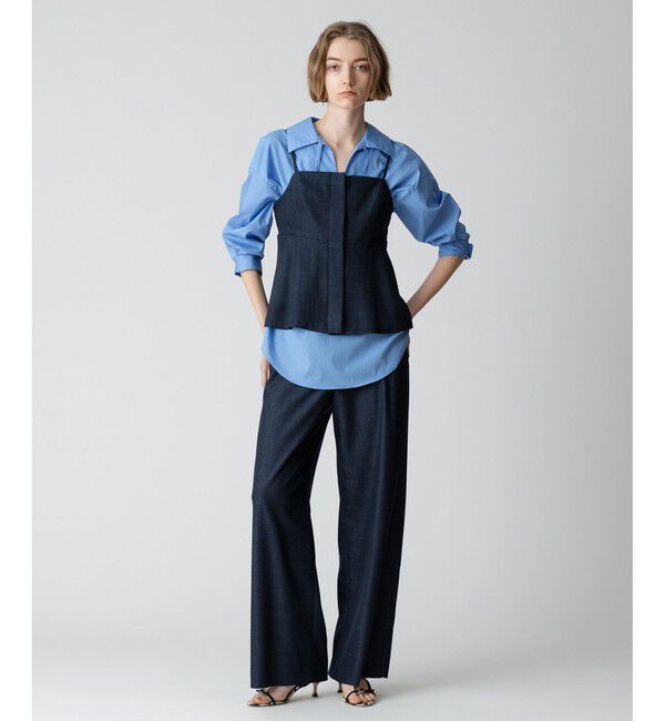 allureville「スーピマコットンスキッパーシャツ」|シャツ・ブラウス|