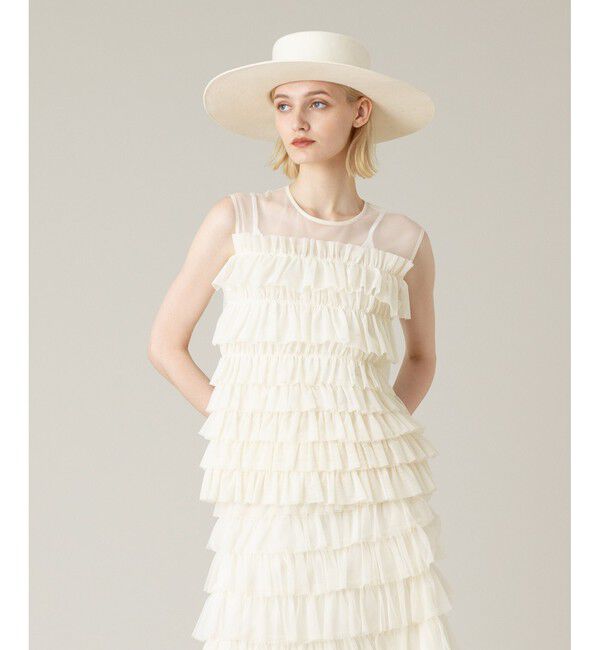 LOULOU WILLOUGHBY「【LOULOU WILLOUGHBY】チュールブラウス」|シャツ・ブラウス|