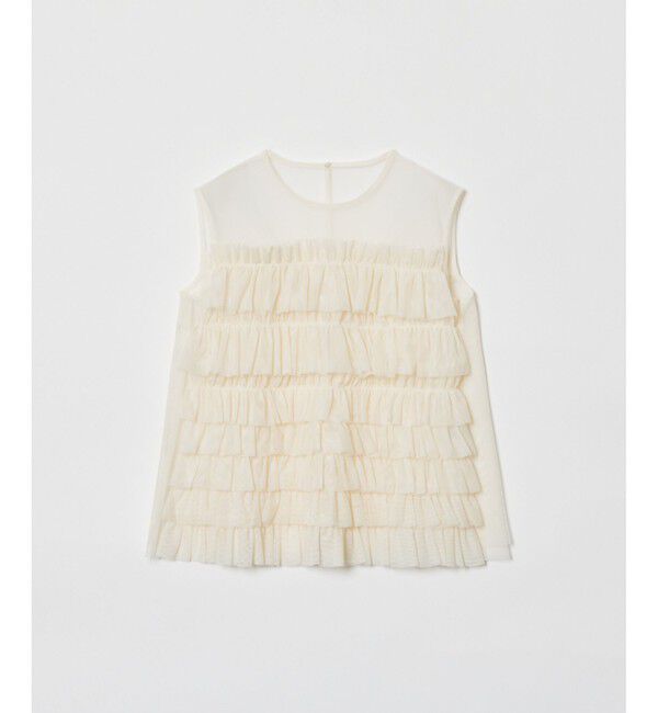 LOULOU WILLOUGHBY「【LOULOU WILLOUGHBY】チュールブラウス」|シャツ・ブラウス|