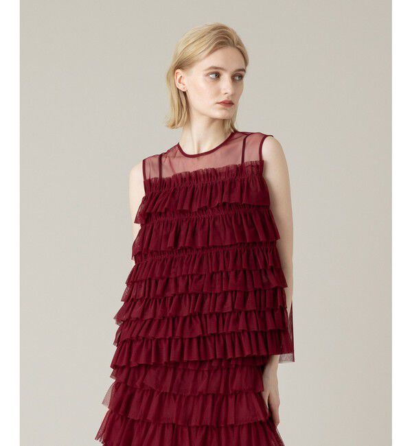 LOULOU WILLOUGHBY「【LOULOU WILLOUGHBY】チュールブラウス」|シャツ・ブラウス|