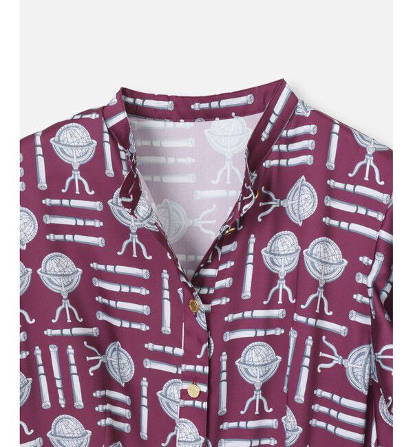 LOULOU WILLOUGHBY「【LOULOU WILLOUGHBY】グローブプリント ワンピース」|ワンピース|