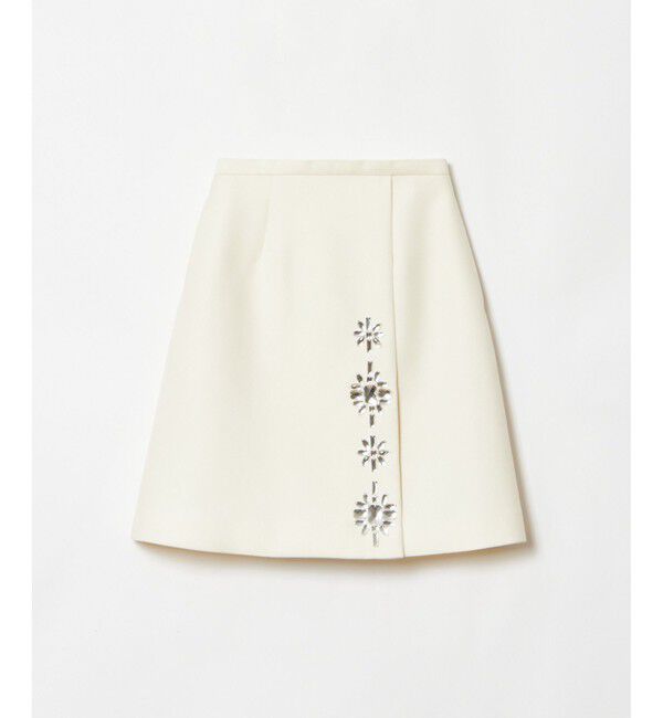 LOULOU WILLOUGHBY「【LOULOU WILLOUGHBY】ビジューミニスカート」|スカート|