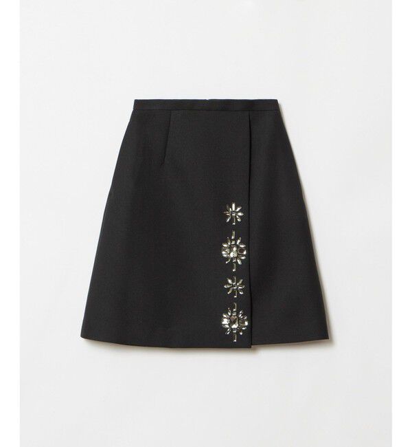 LOULOU WILLOUGHBY「【LOULOU WILLOUGHBY】ビジューミニスカート」|スカート|