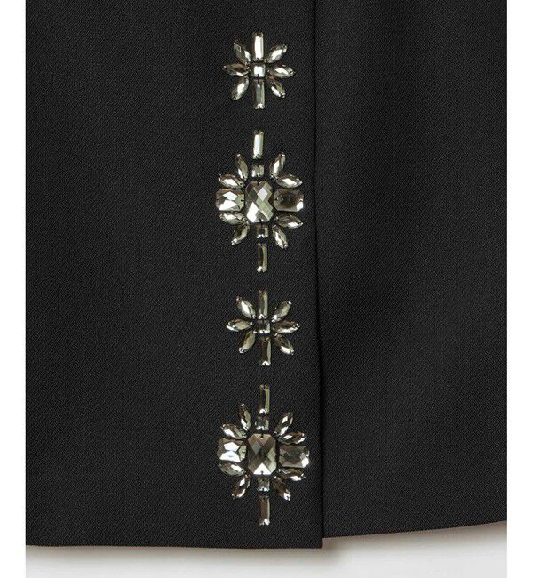 LOULOU WILLOUGHBY「【LOULOU WILLOUGHBY】ビジューミニスカート」|スカート|