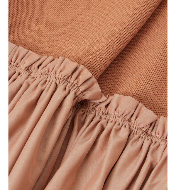 LOULOU WILLOUGHBY「【LOULOU WILLOUGHBY】ビスチェニットワンピース」|ワンピース|