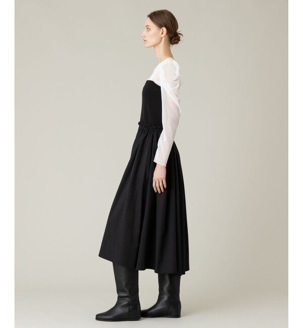 LOULOU WILLOUGHBY「【LOULOU WILLOUGHBY】ビスチェニットワンピース」|ワンピース|