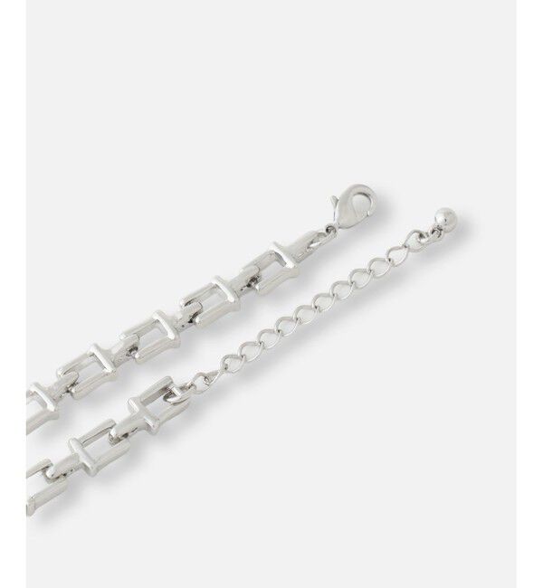 allureville「スクエアチェーンネックレス」|ネックレス|