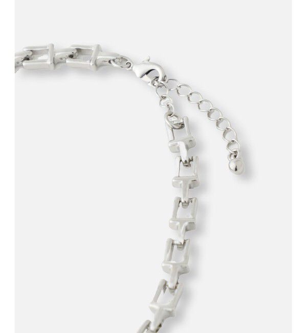 allureville「スクエアチェーンネックレス」|ネックレス|