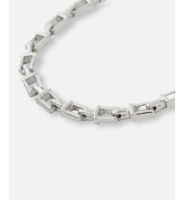 allureville「スクエアチェーンネックレス」|ネックレス|