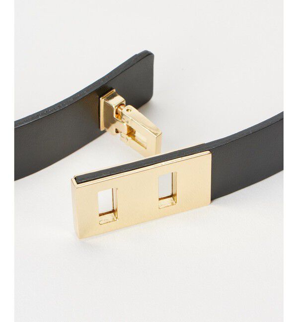 allureville「2WAYスクエアバックルベルト」|ベルト|