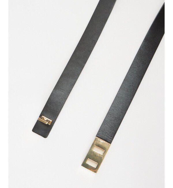 allureville「2WAYスクエアバックルベルト」|ベルト|