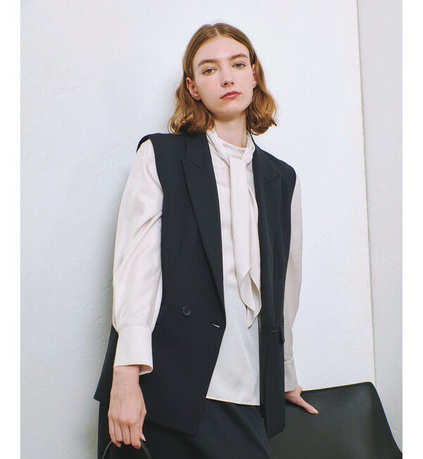 allureville「ギャバダブルブレストジレ」|その他|