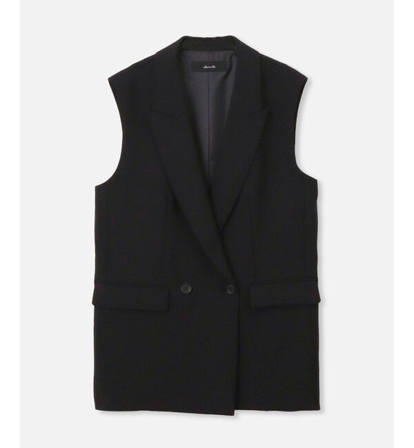 allureville「ギャバダブルブレストジレ」|その他|