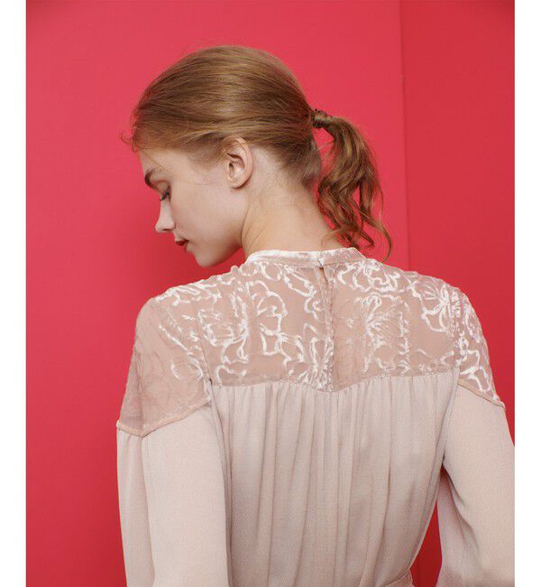 LOULOU WILLOUGHBY「【LOULOU WILLOUGHBY】オパールフラワーワンピース」|ドレス|