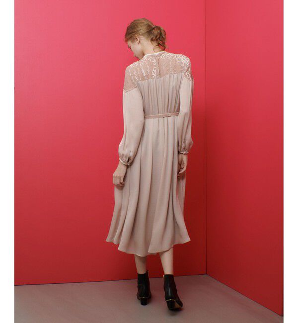 LOULOU WILLOUGHBY「【LOULOU WILLOUGHBY】オパールフラワーワンピース」|ドレス|